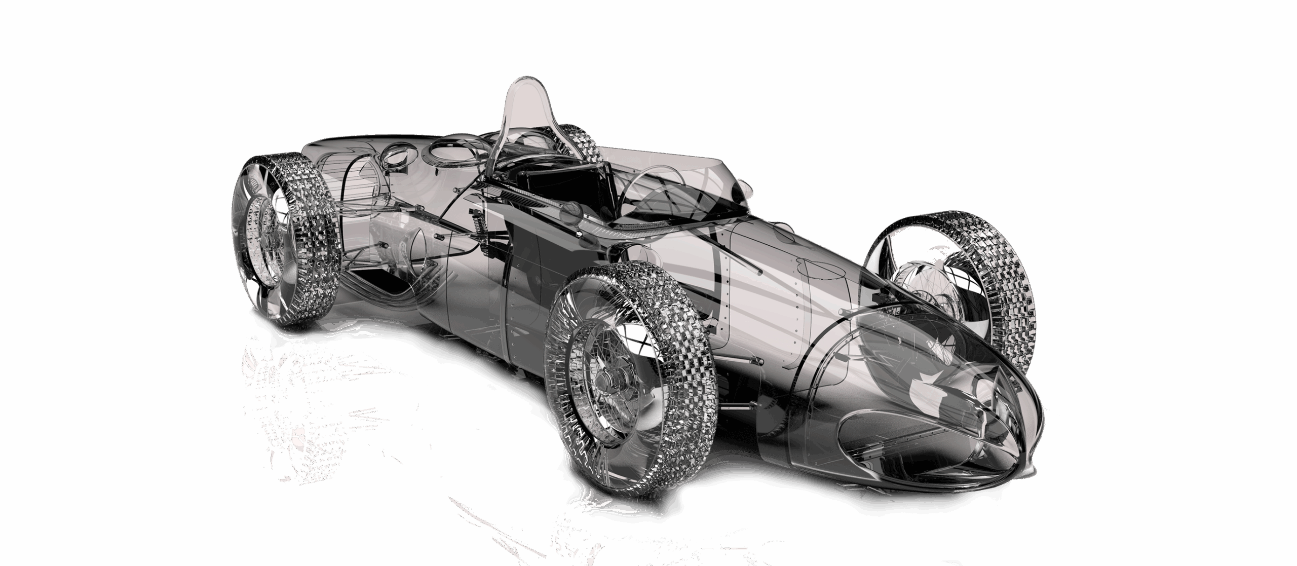 Ferrari Squalo scontornata