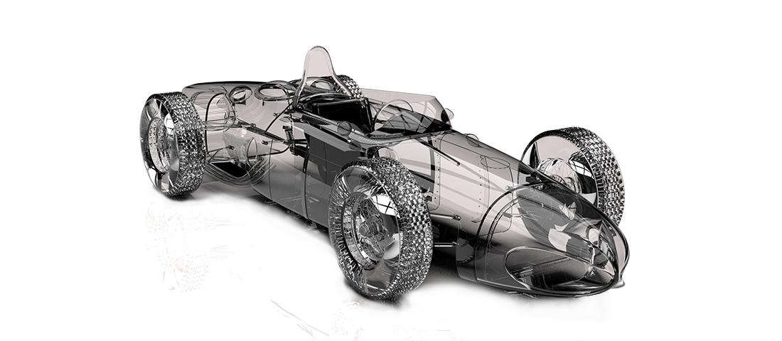 Ferrari Squalo scontornata